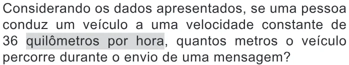Trecho original com figura, tabela ou fórmula da questão 83 do ENEM 2016 - 1º Dia - Caderno 3 - Branco – Aplicação regular - Ledor.