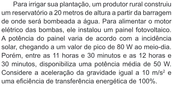 Trecho original com figura, tabela ou fórmula da questão 85 do ENEM 2015 - 1º Dia - Caderno 9 - Branco – Reaplicação/PPL.