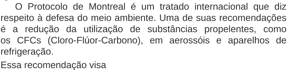 Trecho original com figura, tabela ou fórmula da questão 112 do ENEM 2020 - 2º Dia – Caderno 8 – Rosa (Superampliada) – Reaplicação/PPL.