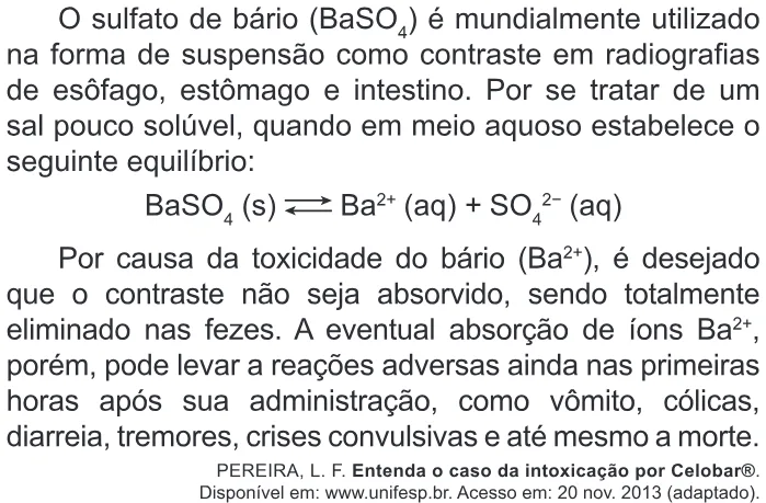 Trecho original com figura, tabela ou fórmula da questão 98 do ENEM 2018 - 2º Dia - Caderno 19 - Azul - Reaplicação/PPL.