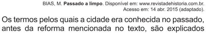 Trecho original com figura, tabela ou fórmula da questão 74 do ENEM 2021 - 1º Dia – Caderno 1 – Azul – Reaplicação/PPL/Segunda Oportunidade.