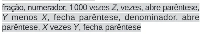 Alternativa E da questão 149 do ENEM 2024 - 2º Dia – Caderno 11 – Laranja (braile e ledor) – Reaplicação/PPL.