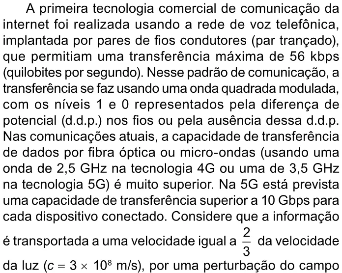Trecho original com figura, tabela ou fórmula da questão 91 do ENEM 2023 - 2º Dia – Caderno 8 – Rosa – Reaplicação/PPL.