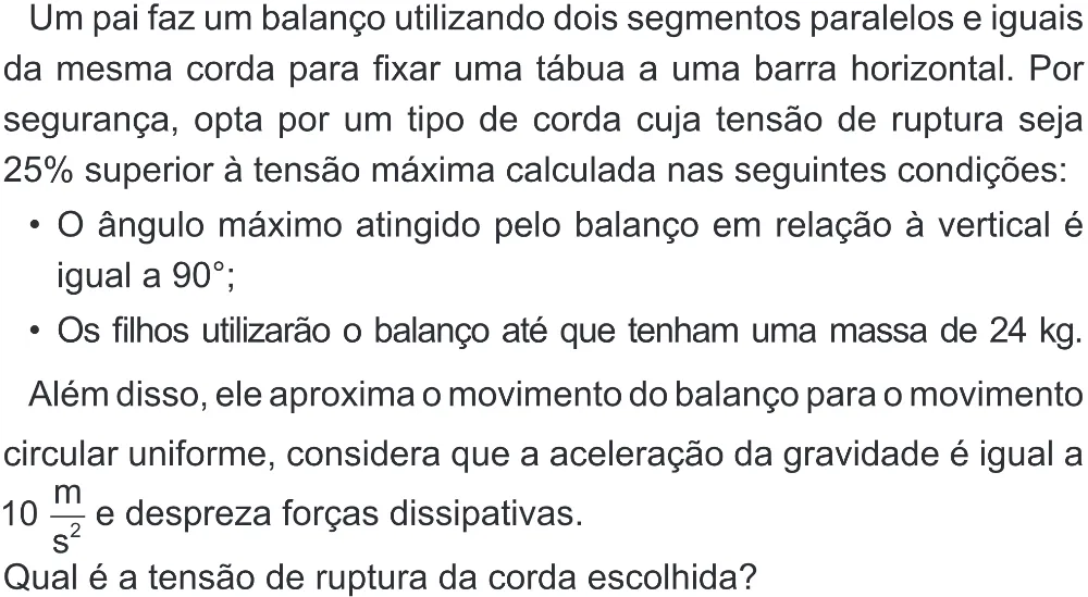 Trecho original com figura, tabela ou fórmula da questão 111 do ENEM 2022 - 2º Dia – Caderno 12 – Verde (Libras – Superampliada) – Aplicação Regular.