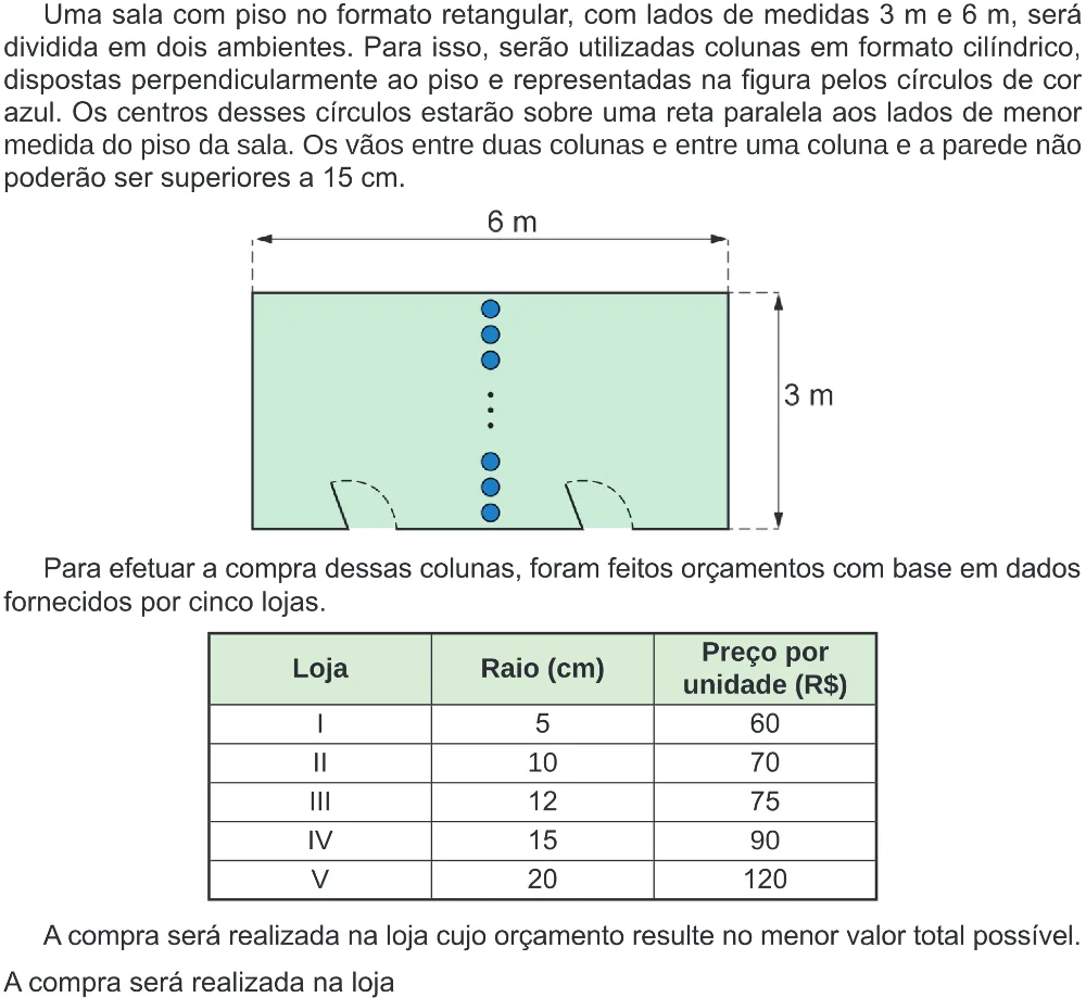 Trecho original com figura, tabela ou fórmula da questão 139 do ENEM 2024 - 2º Dia – Caderno 8 – Verde – Aplicação Regular - (Ampliada).