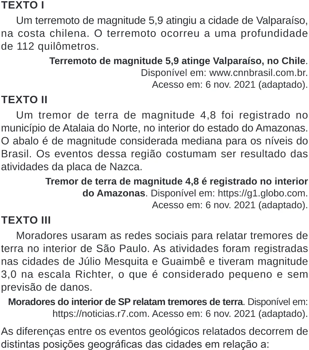 Trecho original com figura, tabela ou fórmula da questão 87 do ENEM 2024 - 1º Dia – Caderno 10 – Roxo (Libras) – Aplicação Regular - (Superampliada).