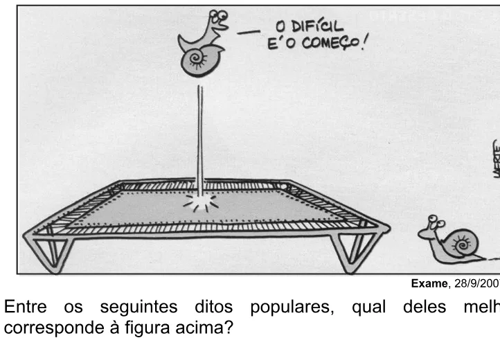 Trecho original com figura, tabela ou fórmula da questão 40 do ENEM 2008 - Caderno Amarelo.