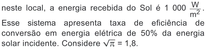 Trecho original com figura, tabela ou fórmula da questão 110 do ENEM 2019 - 2º Dia – Caderno 6 – Cinza – Reaplicação/PPL.