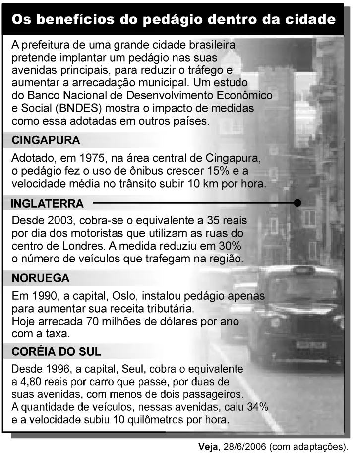 Trecho original com figura, tabela ou fórmula da questão 48 do ENEM 2006 - Caderno Amarelo.