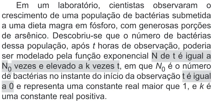 Trecho original com figura, tabela ou fórmula da questão 155 do ENEM 2019 - 2º Dia – Caderno 11 – Laranja – Reaplicação/PPL.