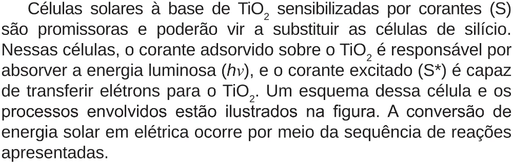 Trecho original com figura, tabela ou fórmula da questão 113 do ENEM 2018 - 2º Dia - Caderno 5 – Amarelo (Superampliada) – Aplicação regular.