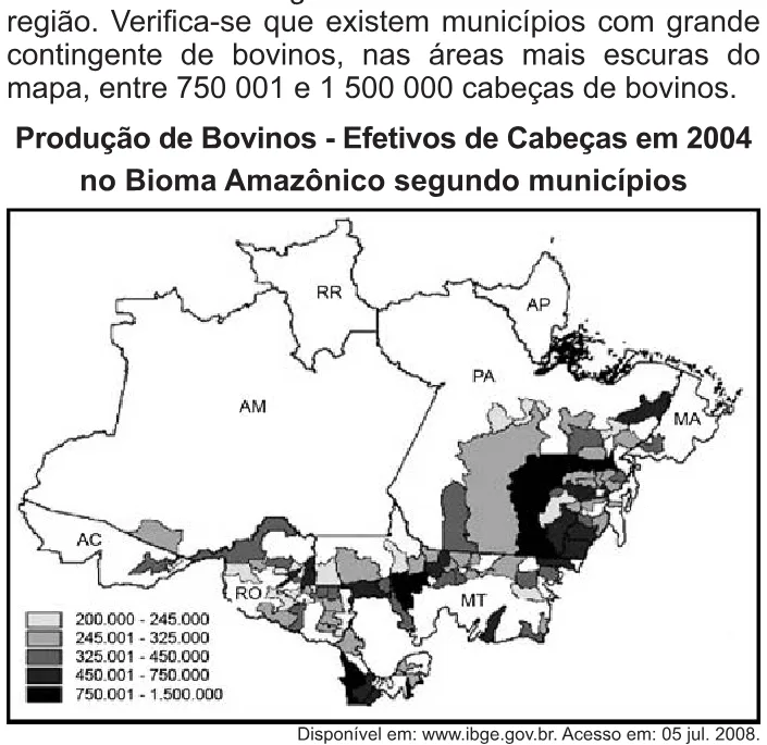 Trecho original com figura, tabela ou fórmula da questão 7 do ENEM 2010 - 1º Dia – Caderno 3 – Branco – Reaplicação/PPL.