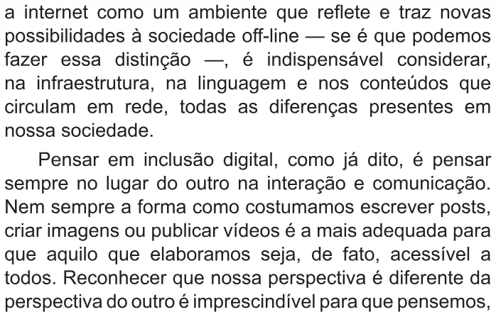 Trecho original com figura, tabela ou fórmula da questão 43 do ENEM 2021 - 1º Dia – Caderno 9 – Laranja (braile e ledor) – Reaplicação/PPL/Segunda Oportunidade.