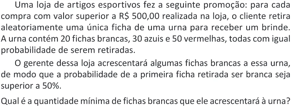 Trecho original com figura, tabela ou fórmula da questão 146 do ENEM 2025 - 2º Dia – Caderno 11 – Laranja (Braile e ledor) – Reaplicação - (Superampliada).