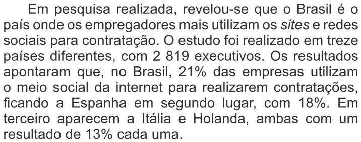 Trecho original com figura, tabela ou fórmula da questão 17 do ENEM 2014 - 1º Dia – Caderno 3 – Branco – Terceira aplicação.