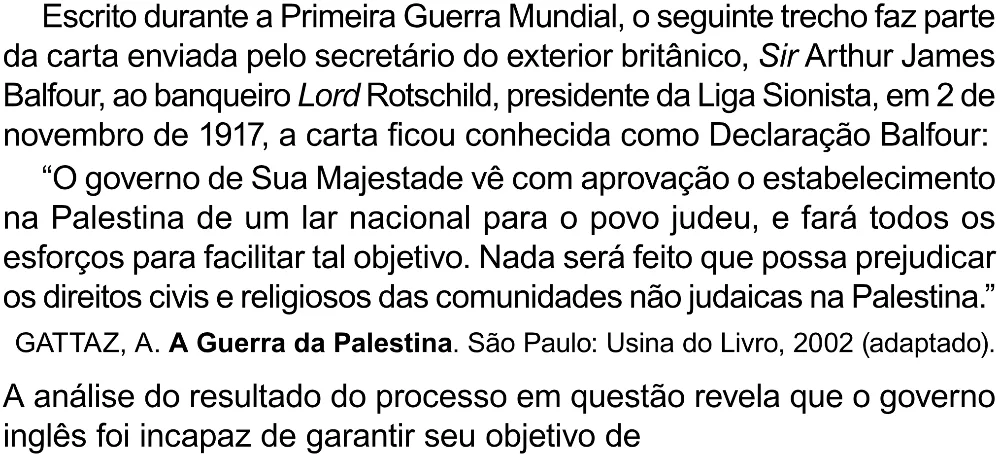 Trecho original com figura, tabela ou fórmula da questão 62 do ENEM 2023 - 1º Dia – Caderno 4 – Rosa – Aplicação Regular - (Superampliada).