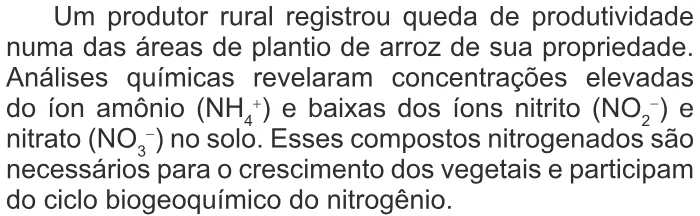 Trecho original com figura, tabela ou fórmula da questão 49 do ENEM 2016 - 1º Dia - Caderno 11 - Branco – Reaplicação/PPL.
