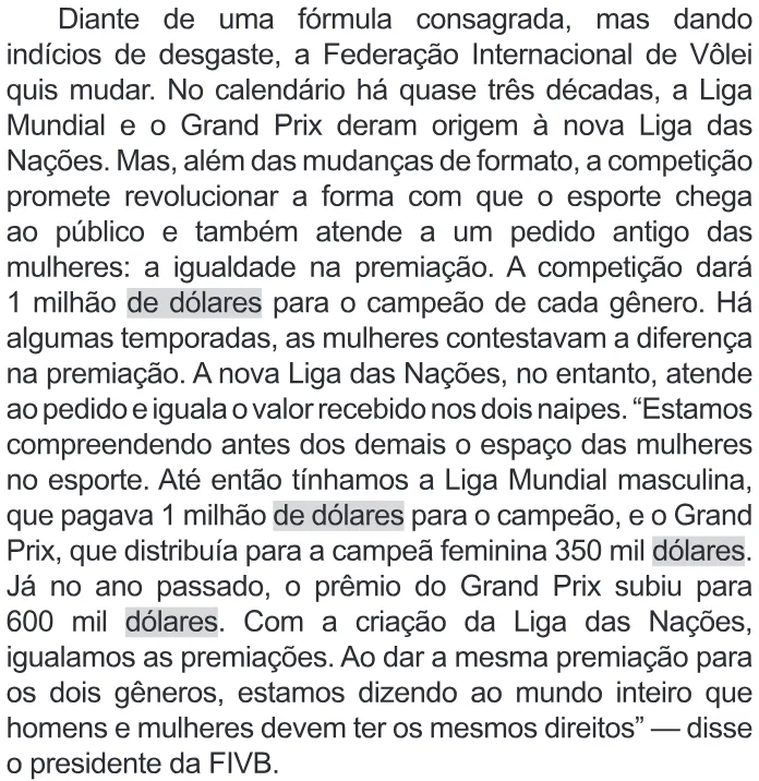 Trecho original com figura, tabela ou fórmula da questão 42 do ENEM 2022 - 1º Dia – Caderno 9 – Laranja (braile e ledor) – Reaplicação/PPL.