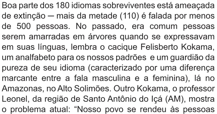 Trecho original com figura, tabela ou fórmula da questão 121 do ENEM 2010 - 2º Dia – Caderno 5 – Amarelo – Reaplicação/PPL.