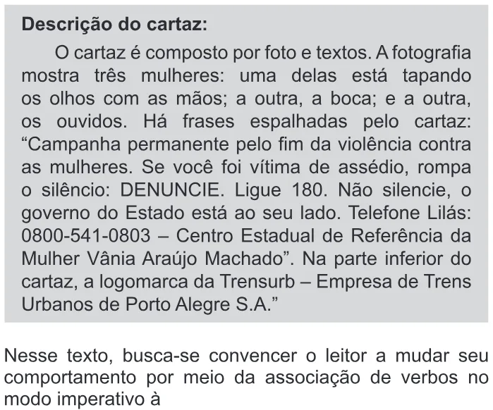 Trecho original com figura, tabela ou fórmula da questão 41 do ENEM 2018 - 1º Dia - Caderno 9 – Laranja (Braile e Ledor) – Aplicação regular.