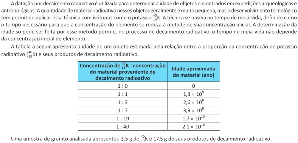 Trecho original com figura, tabela ou fórmula da questão 99 do ENEM 2025 - 2º Dia – Caderno 5 – Amarelo – Reaplicação.
