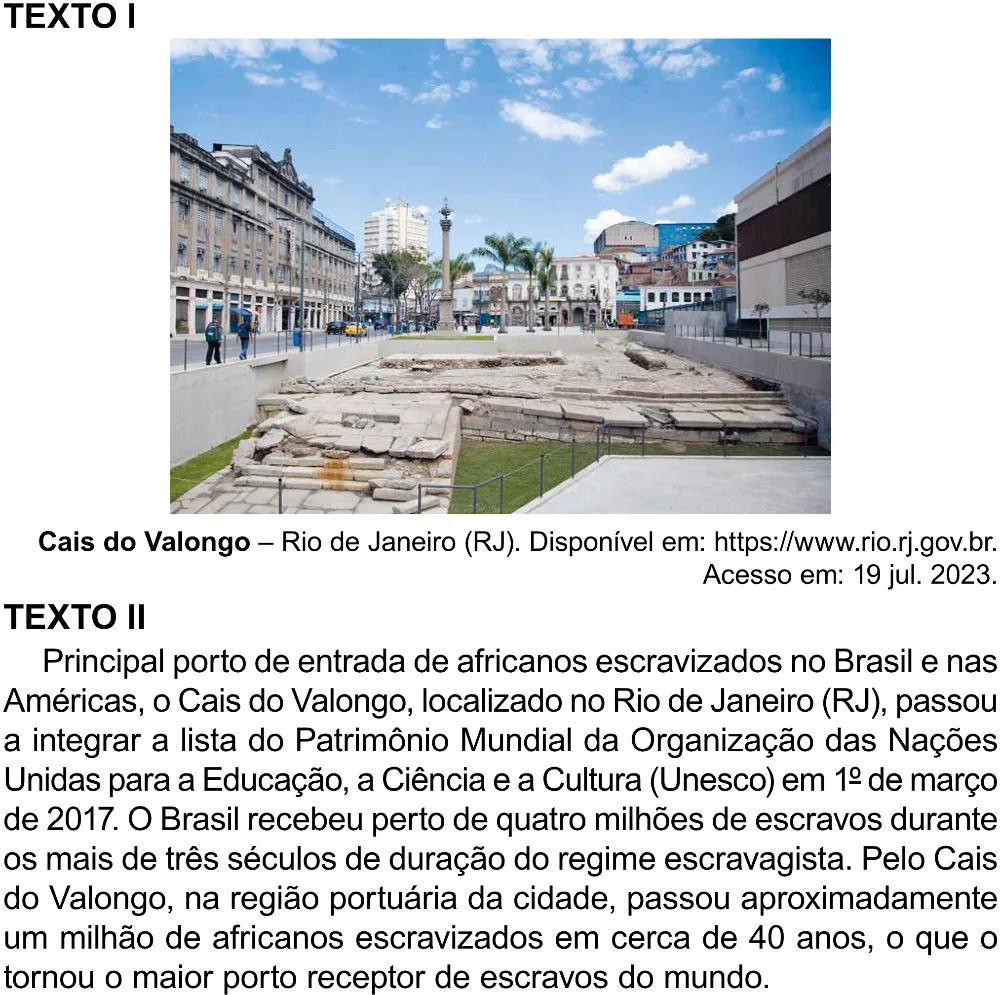 Trecho original com figura, tabela ou fórmula da questão 50 do ENEM 2023 - 1º Dia – Caderno 4 – Rosa (Superampliada) – Reaplicação/PPL.
