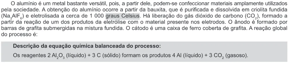 Trecho original com figura, tabela ou fórmula da questão 77 do ENEM 2015 - 1º Dia - Caderno 11 - Branco – Reaplicação/PPL - Ledor.