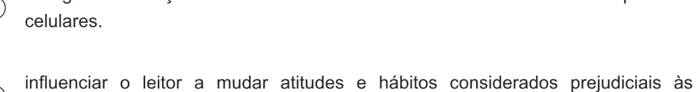 Alternativa A da questão 31 do ENEM 2021 - 1º Dia – Caderno 2 – Amarelo – Espanhol – Aplicação digital.