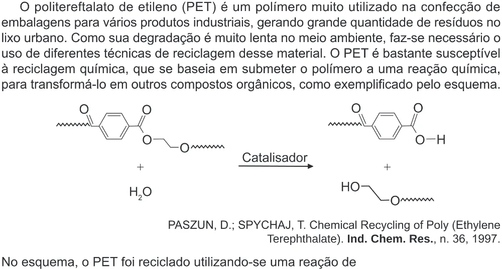 Trecho original com figura, tabela ou fórmula da questão 133 do ENEM 2024 - 2º Dia – Caderno 8 – Verde (Ampliada) – Reaplicação/PPL.