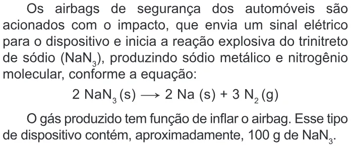 Trecho original com figura, tabela ou fórmula da questão 105 do ENEM 2022 - 2º Dia – Caderno 5 – Amarelo – Reaplicação/PPL.
