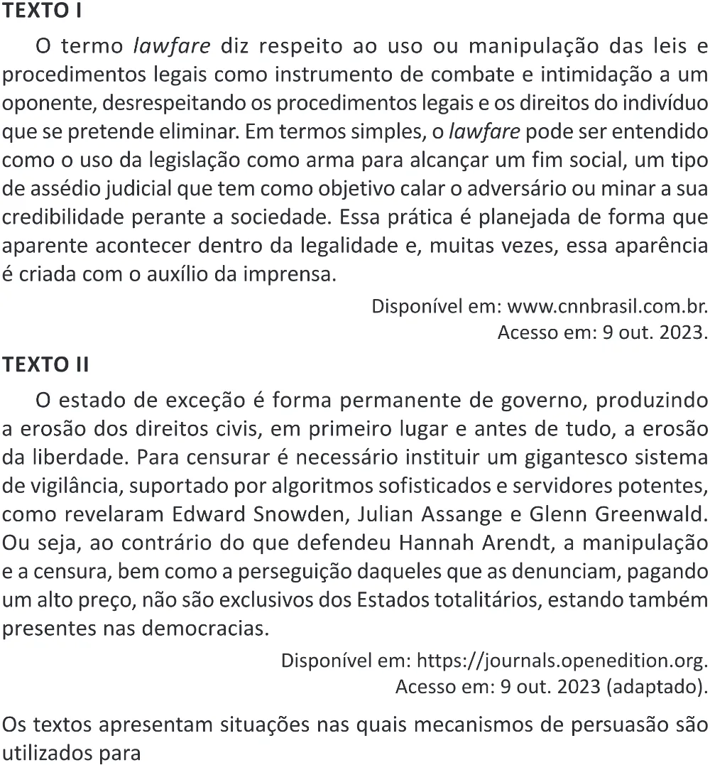 Trecho original com figura, tabela ou fórmula da questão 53 do ENEM 2025 - 1º Dia – Caderno 9 – Laranja (Braile e ledor) – Reaplicação - (Superampliada).