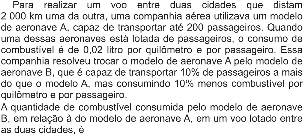 Trecho original com figura, tabela ou fórmula da questão 157 do ENEM 2021 - 2º Dia – Caderno 12 – Verde (Libras – Superampliada) – Aplicação Regular.