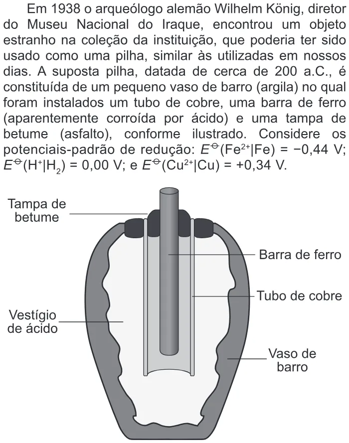 Trecho original com figura, tabela ou fórmula da questão 113 do ENEM 2018 - 2º Dia - Caderno 8 - Rosa – Aplicação regular.