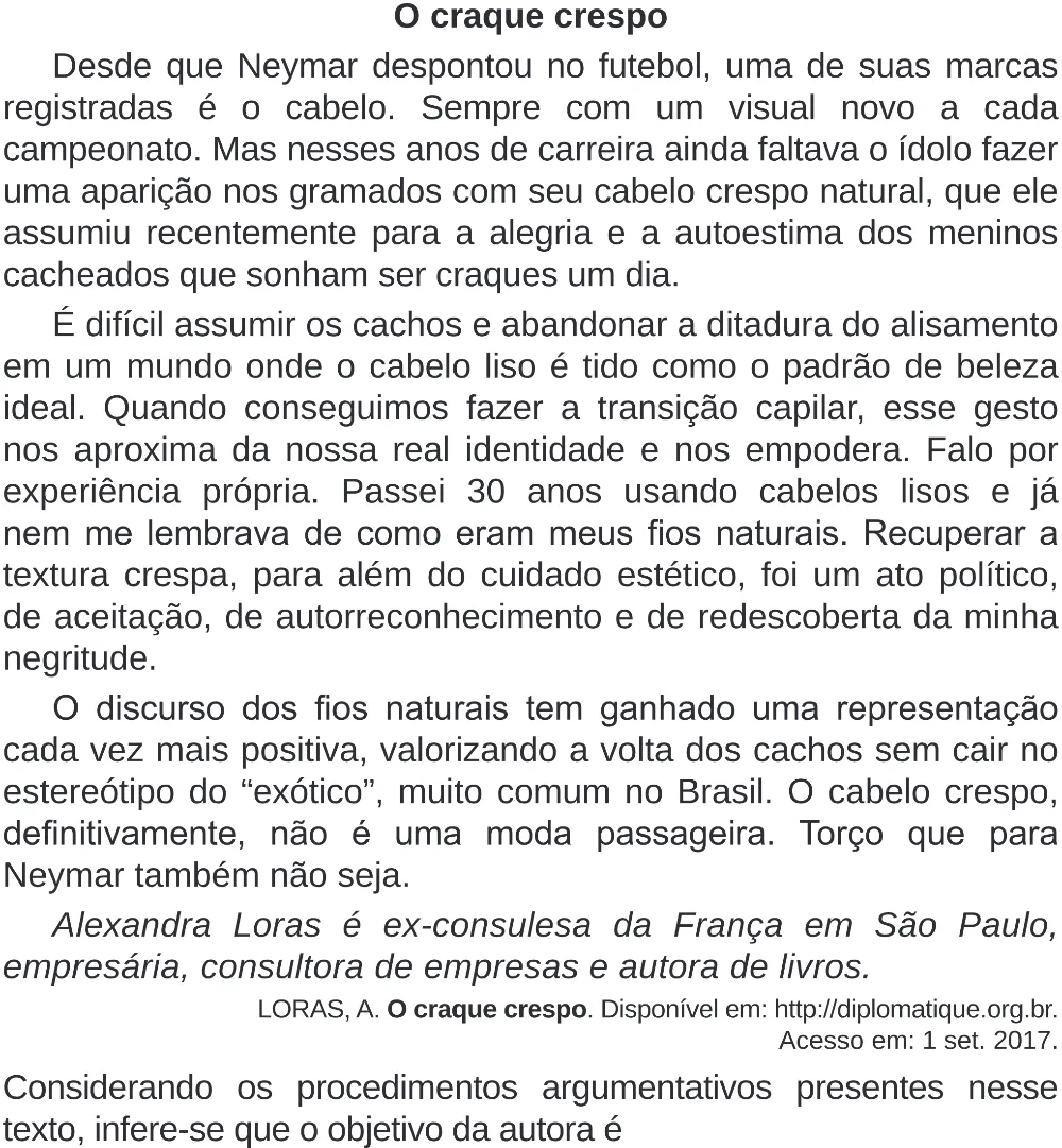 Trecho original com figura, tabela ou fórmula da questão 28 do ENEM 2019 - 1º Dia – Caderno 1 – Azul (Superampliada) – Reaplicação/PPL.