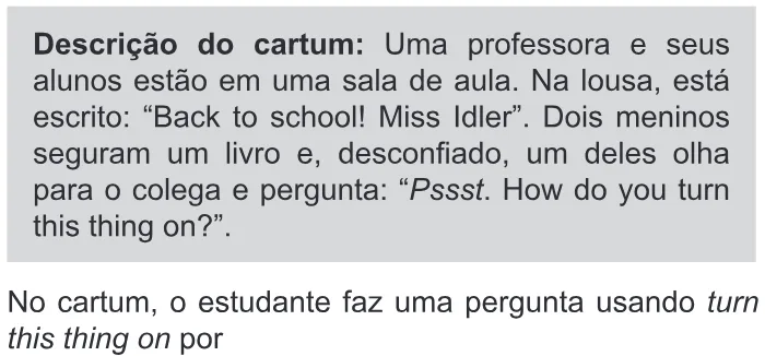 Trecho original com figura, tabela ou fórmula da questão 3 (inglês) do ENEM 2019 - 1º Dia – Caderno 9 – Laranja (Braile e Ledor) – Aplicação Regular.