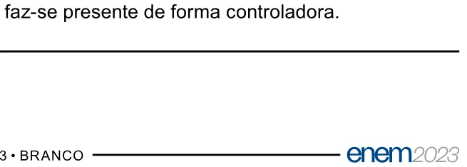 Alternativa E da questão 3 (espanhol) do ENEM 2023 - 1º Dia – Caderno 3 – Branco – Aplicação Regular.