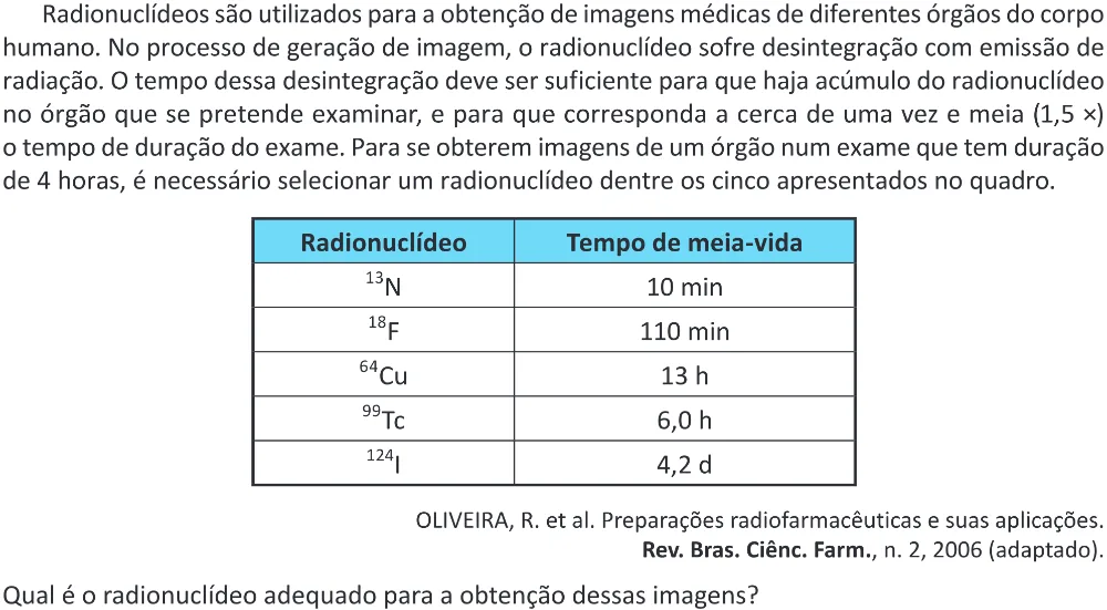 Trecho original com figura, tabela ou fórmula da questão 99 do ENEM 2025 - 2º Dia – Caderno 11 – Laranja (Braile e ledor) – Reaplicação - (Ampliada).