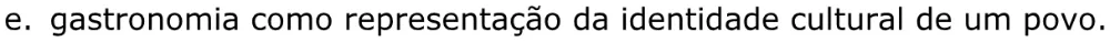 Alternativa E da questão 5 (espanhol) do ENEM 2023 - 1º Dia – Caderno 9 – Laranja (Braile e ledor) – Aplicação Regular - Caderno 9 – Laranja – Leitor de tela (NVDA) - Linguagens, Códigos e suas Tecnologias e Redação.