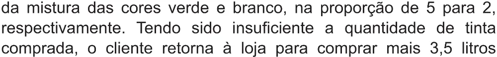 Trecho original com figura, tabela ou fórmula da questão 180 do ENEM 2021 - 2º Dia – Caderno 5 – Amarelo (Superampliada) – Reaplicação/PPL/Segunda Oportunidade.
