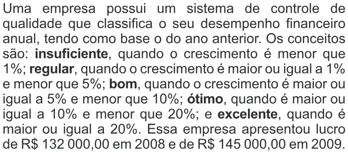Trecho original com figura, tabela ou fórmula da questão 154 do ENEM 2010 - Dia 2 - Caderno 8 - Rosa – Aplicação regular.