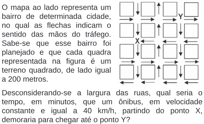 Trecho original com figura, tabela ou fórmula da questão 137 do ENEM 2009 - 2º Dia - Caderno 7 - Azul.