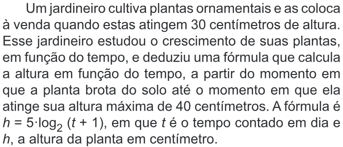 Trecho original com figura, tabela ou fórmula da questão 165 do ENEM 2019 - 2º Dia – Caderno 6 – Cinza – Reaplicação/PPL.