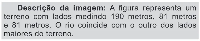 Trecho original com figura, tabela ou fórmula da questão 139 do ENEM 2013 - 2º Dia - Caderno 6 - Cinza – Ledor.