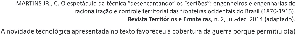Trecho original com figura, tabela ou fórmula da questão 64 do ENEM 2025 - 1º Dia – Caderno 9 – Laranja (Braile e ledor) – Aplicação Regular - (Ampliada) - Belém, Ananindeua e Marituba.