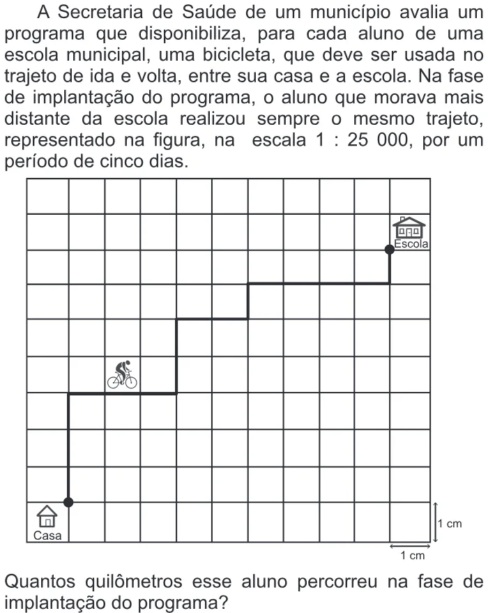 Trecho original com figura, tabela ou fórmula da questão 143 do ENEM 2013 - 2º Dia - Caderno 7 - Azul – Aplicação regular.