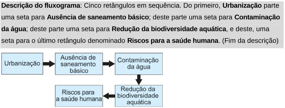 Trecho original com figura, tabela ou fórmula da questão 102 do ENEM 2024 - 2º Dia – Caderno 11 – Laranja (braile e ledor) – Aplicação Regular - Leitor de tela (NVDA).