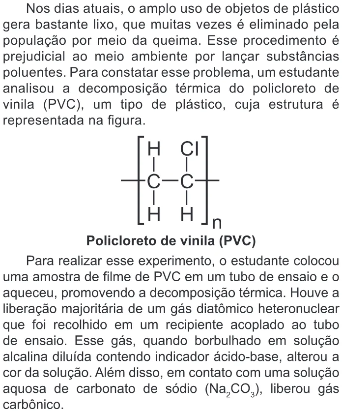 Trecho original com figura, tabela ou fórmula da questão 100 do ENEM 2020 - 2º Dia - Caderno 7 – Azul – Aplicação Regular.