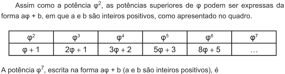 Trecho original com figura, tabela ou fórmula da questão 136 do ENEM 2021 - 2º Dia – Caderno 7 – Azul – Aplicação digital.