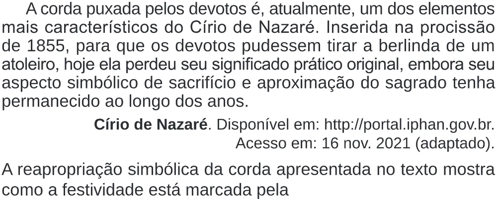 Trecho original com figura, tabela ou fórmula da questão 60 do ENEM 2024 - 1º Dia – Caderno 4 – Verde (Superampliada) – Reaplicação/PPL.