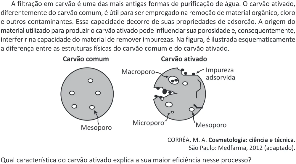 Trecho original com figura, tabela ou fórmula da questão 129 do ENEM 2025 - 2º Dia – Caderno 12 – Roxo (Libras) – Aplicação Regular - (Ampliada).